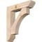 Ekena Millwork Westlake Slat Smooth Bracket w/ Offset Brace, Douglas Fir, 7 1/2"W x 32"D x 36"H BKT0806X32X36WTL06SDF - alternate 1
